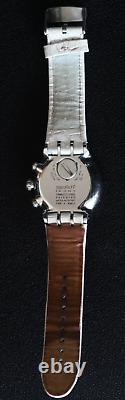 Swatch Irony Yos439 Your Turn White Chronograph Watch Black White Dial A Classic