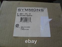 Symmons S-3502-CYL-B Dia Tub & Shower Trim with Volume control Chrome