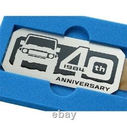 TOYOTA Genuine 40th ANNIVERSARY Fender Emblem Side Emblem LAND CRUISER 70