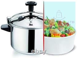 Tefal Authentic Stainless Steel Pressure cooker 8. Ltr