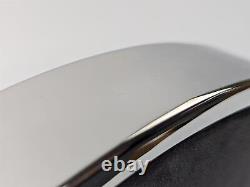 The White Company Sibton Round Serving Tray Stainless Steel Dinner Drinks