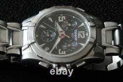 Tissot Pr100 Men's Chronograph Watch Black Dial With Stainless Strap A Classic