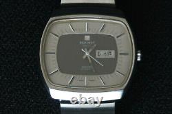 Tissot Seven Automatic Watch Mens Casual Grey & Chrome St/steel Strap A Classic
