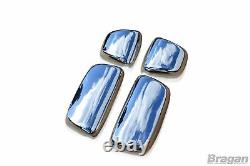 To Fit DAF XF 105 Polished Stainless Steel Mirror Covers Truck Lorry 4 Piece Set