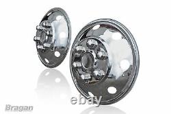 To Fit Mercedes Sprinter VW Crafter Ford Transit 16 Front Wheel Trim Covers x 2