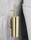 Toilet Brush With Holder Set Wall Mounted Bathroom Accessories Toilet Bowl Brush