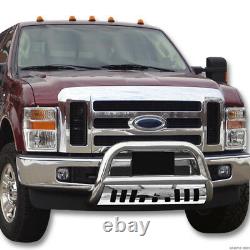 Topline For 1997-2003 F150/Expedition Bull Bar Bumper Grille Guard Stainless