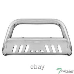 Topline For 1999-2006 Tundra/Sequoia Bull Bar Bumper Grille Guard Stainless
