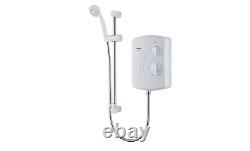 Triton Enrich 8.5kW Manual Electric Power Shower Bathroom Stainless Steal Hose