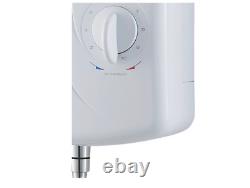 Triton Enrich 8.5kW Manual Electric Power Shower Bathroom Stainless Steal Hose