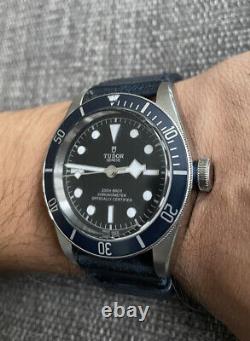 Tudor Heritage Black Bay Blue Bezel Automatic Watch 79230B (2018)