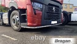 Under Bumper Spoiler Bar + Flush LEDs + Down Lights To Fit Volvo FH4 2013 2021