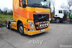 Under Bumper Spoiler Bar + Flush LEDs + Down Lights To Fit Volvo FH4 2013 2021