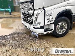 Under Bumper Spoiler Bar + Flush LEDs + Down Lights To Fit Volvo FH4 2013 2021