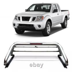 Universal Chrome / Stainless Steel Roll Bar RollBar with Brake lights Pickup 4x4