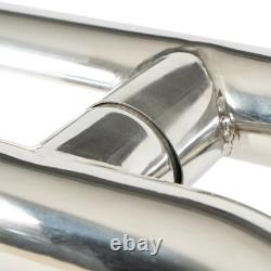 Universal Chrome stainless steel Roll Bar with Brake lights DOUBLE CAB 2005 ON
