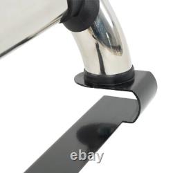 Universal Chrome stainless steel Roll Bar with Brake lights DOUBLE CAB 2005 ON