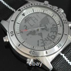VINTAGE SEIKO ALBA ZiC DIGI-ANA WORLD-TIME NX04-0A20 MEN'S WATCH RARE
