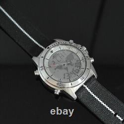 VINTAGE SEIKO ALBA ZiC DIGI-ANA WORLD-TIME NX04-0A20 MEN'S WATCH RARE