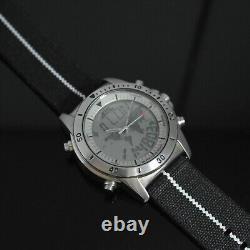 VINTAGE SEIKO ALBA ZiC DIGI-ANA WORLD-TIME NX04-0A20 MEN'S WATCH RARE