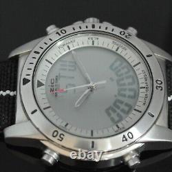 VINTAGE SEIKO ALBA ZiC DIGI-ANA WORLD-TIME NX04-0A20 MEN'S WATCH RARE