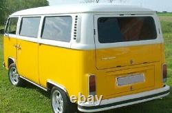 VW TRANSPORTER T2 Wheel Arch Trims 4pcs Chrome Wing Styling Kit, Fits 1968-1979