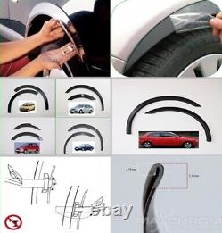 VW TRANSPORTER T2 Wheel Arch Trims 4pcs Chrome Wing Styling Kit, Fits 1968-1979
