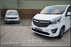 Vauxhall Vivaro 1419 Front Bumper Grille Black Stainless Mesh Grill Not Chrome