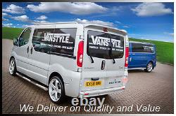 Vauxhall Vivaro 1419 Sportline Side Bars Swb Polished Stainless Chrome Quality