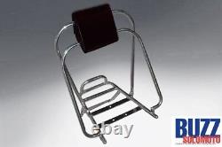 Vespa T5 Mk1 Flip Over Bradford Backrest New Grade 304 Stainless Steel 002080
