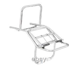 Vespa V50 V90 V100 Primavera ET3 Stainless Rear Madrid Style Carrier & Rack