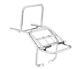 Vespa V50 V90 V100 Primavera Et3 Stainless Rear Madrid Style Carrier & Rack