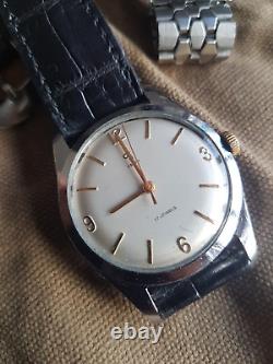 Vintage 1960s Yema Mechanical Hand Wind Watch Good Condition