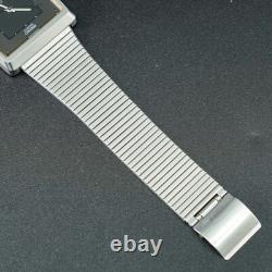 Vintage 1978 N-MINT SEIKO EMBLEM 7832-5050 Date Square Tank ShapeMen