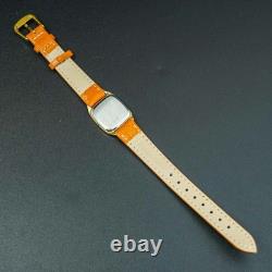 Vintage 1980 MINT OMEGA DE VILLE 591.0187 Cal. 1387 Square Quartz Women Watch