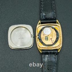 Vintage 1980 MINT OMEGA DE VILLE 591.0187 Cal. 1387 Square Quartz Women Watch
