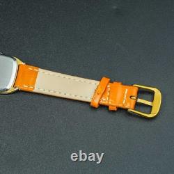 Vintage 1980 MINT OMEGA DE VILLE 591.0187 Cal. 1387 Square Quartz Women Watch