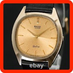 Vintage 1981 SEIKO Dolce 5931-5380 New Band NSAG Gold Men Watch