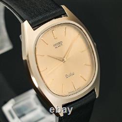 Vintage 1981 SEIKO Dolce 5931-5380 New Band NSAG Gold Men Watch