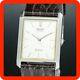 Vintage 1984 N-mint Seiko Dolce 9521-5160 New Band Tank Shape Men Watch