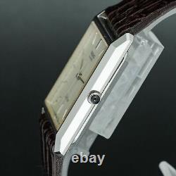 Vintage 1984 N-MINT SEIKO Dolce 9521-5160 New BAND Tank Shape Men Watch