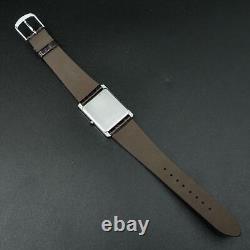 Vintage 1984 N-MINT SEIKO Dolce 9521-5160 New BAND Tank Shape Men Watch