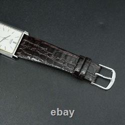 Vintage 1984 N-MINT SEIKO Dolce 9521-5160 New BAND Tank Shape Men Watch