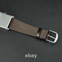 Vintage 1984 N-MINT SEIKO Dolce 9521-5160 New BAND Tank Shape Men Watch