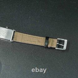Vintage 1985 MINT SEIKO SOCIE 7321-5650 Silver Tank New Battery Women Watch