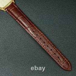 Vintage 1985 SEIKO CHARIOT 9021-5090 Gold Square Tank New Band Men Watch