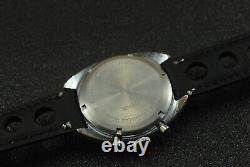 Vintage Aureole Chronograph Racing Dial Manual Wind Movement Valjoux 7734