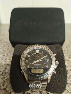 Vintage Breitling Aeromarine Intruder Reveil Watch