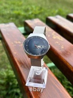 Vintage Collectible Watch Poljot Stadium Oval Case USSR Soviet Mechanical 1980s