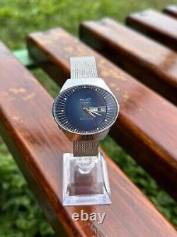 Vintage Collectible Watch Poljot Stadium Oval Case USSR Soviet Mechanical 1980s